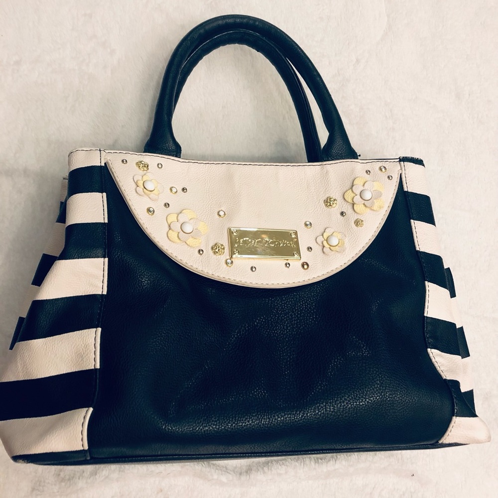 Betsy Johnson Striped Purse